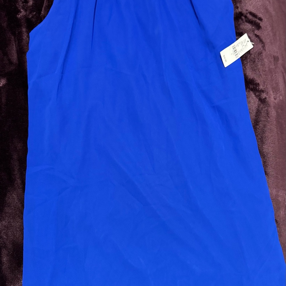 Vibrant Blue Sleeveless Dress